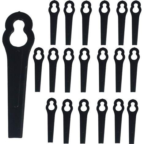 Lames en Plastique Type 8 pour Black & Decker Tondeuses (Lot de 20) (1/5)