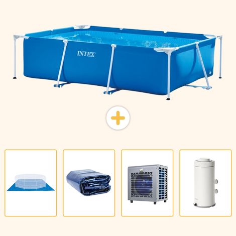 Intex Piscine Tubulaire Rectangulaire - 300x200x75 cm - 5-pièces  S104 (1/5)