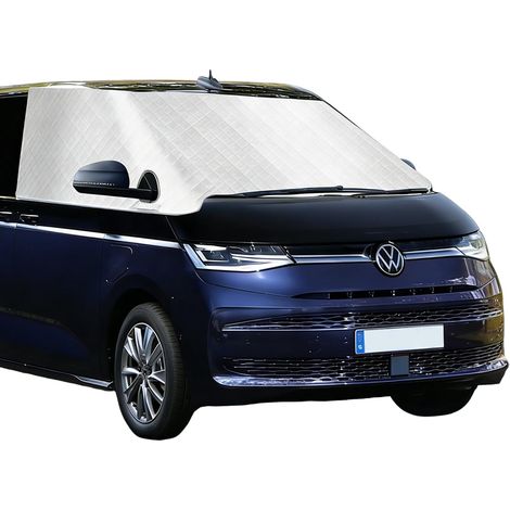 Windscreen Cover Compatible with VW T7, Windscreen Cover Protection Against UV/Ice/Frost/Rain/Dust Windows/Falling Leaves, Car Window Cover for All Seasons (1/5)