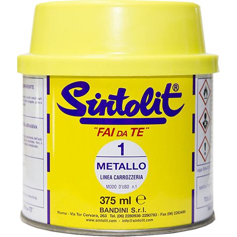 STUCCO PER METALLO SINTOLIT 375 ml (1/4)