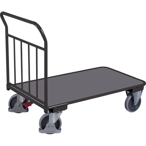 VarioFit Schiebebügelwagen mit senkrechten Rohren RAL 7016 (1/4)