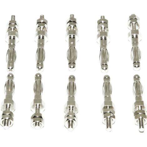Mueller Electric BU-P72918 Fiche banane laiton 10 pc(s)