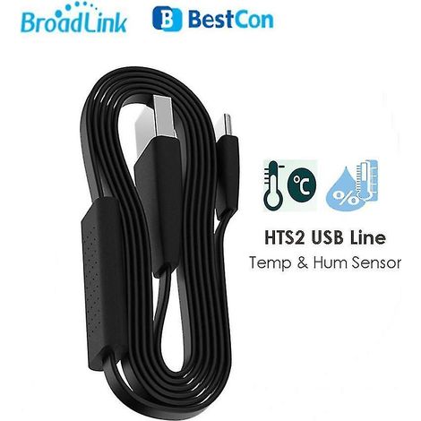 Câble USB Broadlink HTS2 pour capteur de température et d'humidité, Smart Linkage Line RM4 Pro pour Smart H (1/5)
