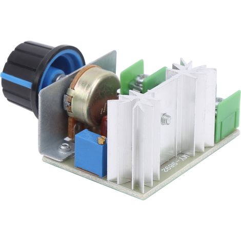 Trois modules de contrôle de vitesse pour moteur à courant alternatif, composants électroniques de régulation de vitesse, 2000 W PWM, 50-220 V (1/5)