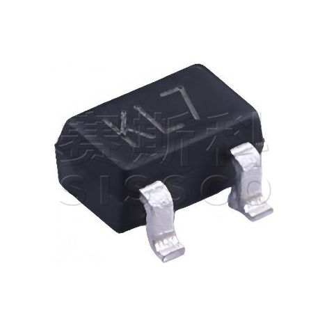 Composant électronique neuf Changdian/Changjing BAT54CW SOT-323 sérigraphié KL7 diode Schottky montage en surface, 5 paquets expédiés.