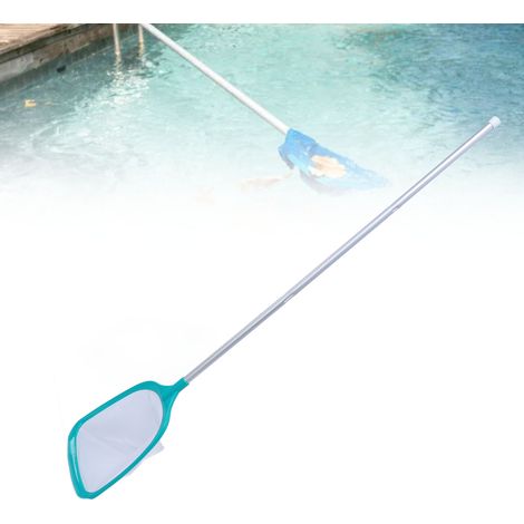 Balayette de Piscine avec 3 Sections de Perche Telescopique à Filet Fin pour Bassin [Matériel PP et Aluminium] (1/5)