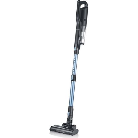 Aspirateur balai sans fil SEVERIN HV7151 2-en-1 300 W Noir et bleu HEPA 12 jusqu’à 50 min (1/5)