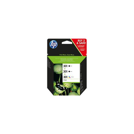 HP 301 Multipack negro / varios colores