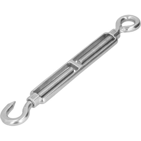 Drahtseilspanner aus Edelstahl 304, verstellbarer Spannschlossbolzen M16, Haken, Montagezubehör, Typ OC (1/5)