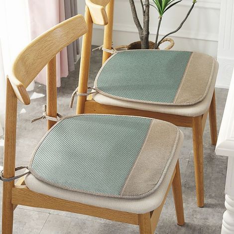 Coussin De Siege - Rotin - 42 x 42 cm - Respirant - Rafraichissant - Pour Chaise Salle A Manger - 1 Unite (1/5)