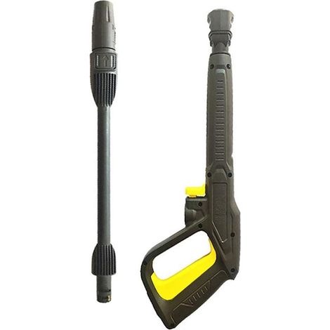 1 lance de jet + 1 pistolet à gachette courte pour nettoyeur haute pression, pièces détachées compatibles K2 à K6 (1/5)