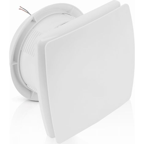 Leiser Badventilator ergowave AIR GO mit Timer und Feuchtigkeitssensor
