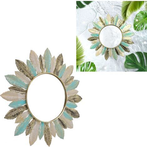Modern Metal Wall Decor - Minimalist Hanging Feather Sculpture for Living Room, Bedroom, Office (1/5)