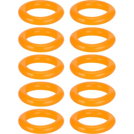 Devanador de bobina para máquina de coser, anillo de goma, rueda de fricción, accesorios de repuesto (3,7 cm de diámetro exterior), 10 piezas