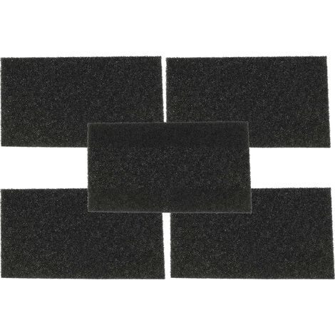 vhbw 5x Filtermatte kompatibel mit Blomberg TKF 7459 A Wäschetrockner