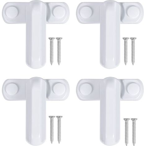 4 accessoires de verrouillage de fenêtre, en alliage d'aluminium (1/5)