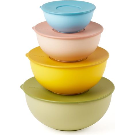 GUZZINI Set 4 Contenitori con Coperchio Everywhere Chef Line – Contenitori Cucina Pratici e Versatili