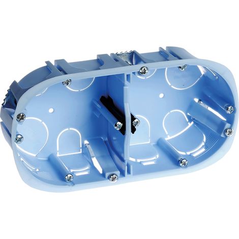 Boite cloison sêche double d67 ent71 p50 H/V XL (etiq.uni.) EUR'OHM 5204500