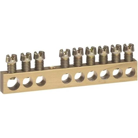 Legrand 004803 - Bare screw-in distribution terminal block - 1 connection 6 to 25 mm≤ - L. 73 mm
