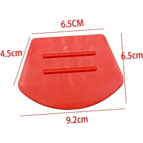Spatule en plastique grattoir pour teinte de fenêtre de voiture, outils automobiles, applicateur de décalcomanie de voiture, Film de fenêtre de voiture 6 pièces (1/5)