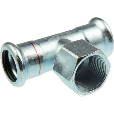 Raccord kan-therm steel pipe fitting zincato compatibile pressatura