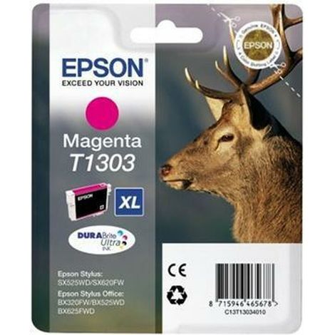 Cartucho Epson T1303 Magenta STYLUS SX525 SX620 BX320 BX525