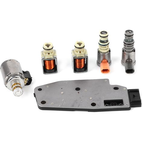 Kit de Solénoïde 4L60E, Kit de Solénoïde 4L60E Neuf, Transmission et Pièces, Kit de Solénoïde Maître de Transmission 6 Pièces, Remplacement de Voiture 4L60E adapté pour GM (1/5)