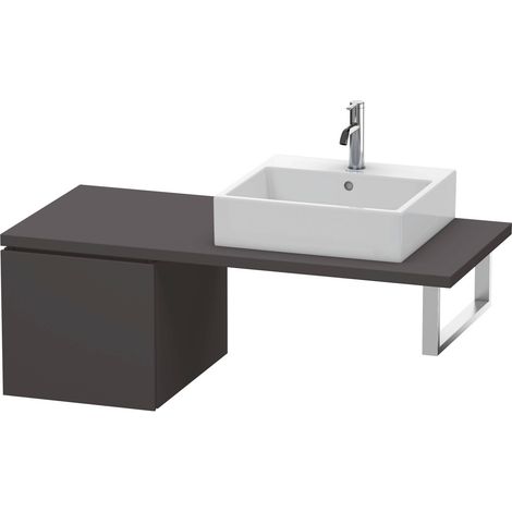 Duravit L-Cube Unterschrank für Konsole, 1 Auszug, 420x400x547mm,
