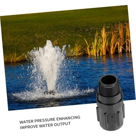Régulateur de Pression Irrigation Psi pour à Réducteur de Pression Connecteur pour Arrosage Noir 25mm (1/5)