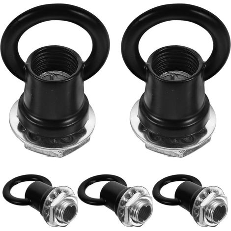 Guirlande lumineuse suspendue avec bagues d'adaptation, en fer, lot de 5, douille M10 fermée, (1/5)