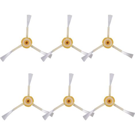 6 set 3 gioco accessori ricambio spazzola laterale rinforzata per pezzi aspirapolvere serie 800 e 900 (1/5)