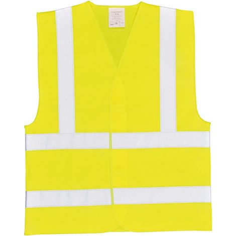 Gilet Hi-vis Baudrier & Double Ceinture Couleur : Jaune Taille Xx/3x - Portwest