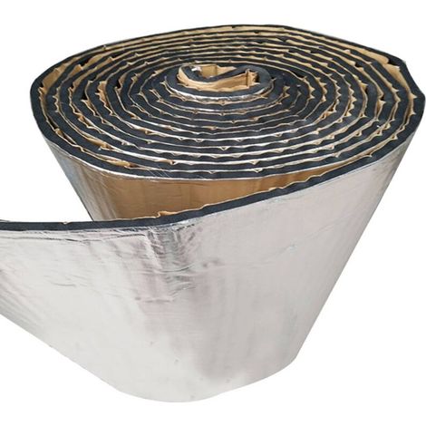 Cuscinetto isolante termico e acustico per paratie tagliafuoco di auto e camion, 10 mm, 1000 x 1000 mm, 40" x 40" (1/5)