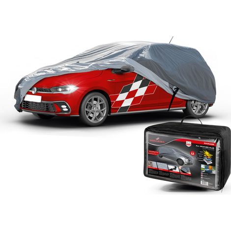 Abdeckplane Auto All Weather Plus, Premium Autoplane Vollgarage Größe 1 PKW, Autoabdeckung grau (1/5)