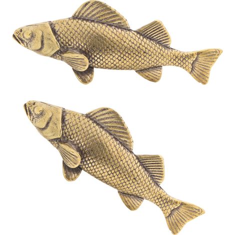 Esculturas de peces para centros de mesa - 2 piezas