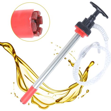 Bomba dispensadora de líquido para cubo pequeño de 5 galones, aceite para engranajes manual de coche (1/5)