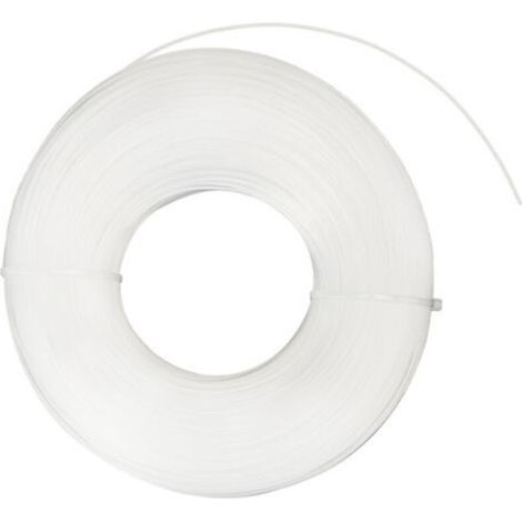 Corde Ronde Blanche en Nylon pour Tondeuse 1.6mm x 175m - Fil de Coupe Durable pour Têtes de Tonte - Idéal pour le Jardinage et l'Entretien des Pelouses - (1/5)