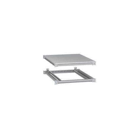 Telaio inferiore e superiore, PanelSeT SFN, per armadio elettrico L 600 P800mm, tetto incluso - NSYSFNC68