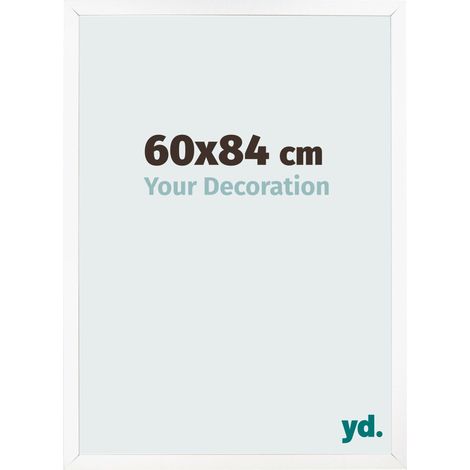 yd. - Cadre photo 60x84 - Blanc Mat - MDF - Bologna (1/5)