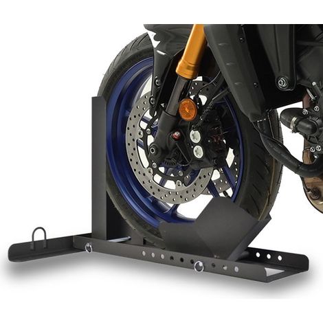 Cavalletto blocca ruota anteriore MW1 Blocca Ruota 12-22" pollici nero