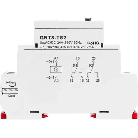 Relais temporisé Bluetooth GEYA AC/DC 24-240 V, interrupteur marche/arrêt sans fil, 16 A, contrôle via application mobile (1/5)