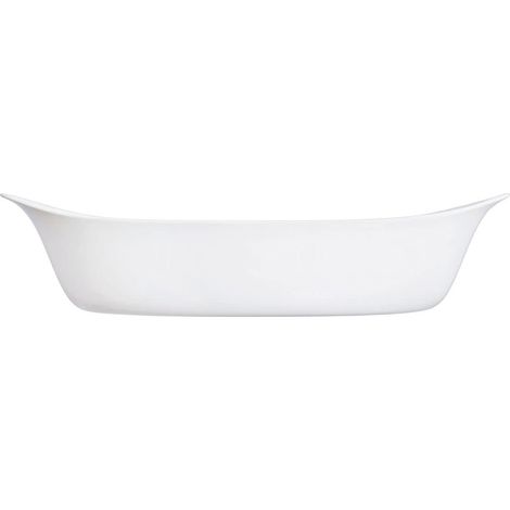 Luminarc Smart Cuisine Carine Pirofila Ovale, Vetro Opale, Bianco, cm 38x23x9 h. (1/3)