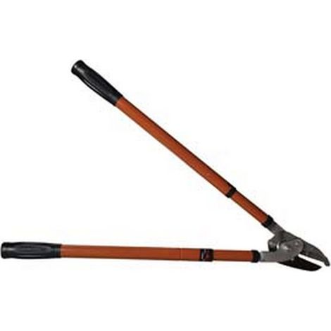 1BL TRONCARAMI A BATTUTA TELESCOPICO LAME IN ACCIAIO IMPUGNATURA IN NYLON - lunghezza totale da cm.60 a cm.95