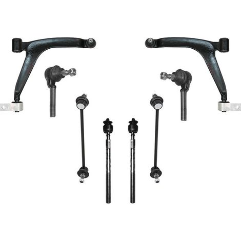 KIT BRACCIO OSCILLANTE 8 PEZZI COMPATIBILE CON CITROËN XSARA PICASSO (N68) 1.6 Hdi 05.20 / Kit Sospensione Completo OE/OEM / Bracci Oscillanti + Testine Sterzo / Sostituzione Diretta OEM