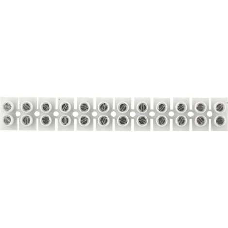 DEBFLEX - BARRETTE DE CONNEXION 6 MM² BLANC - 704110