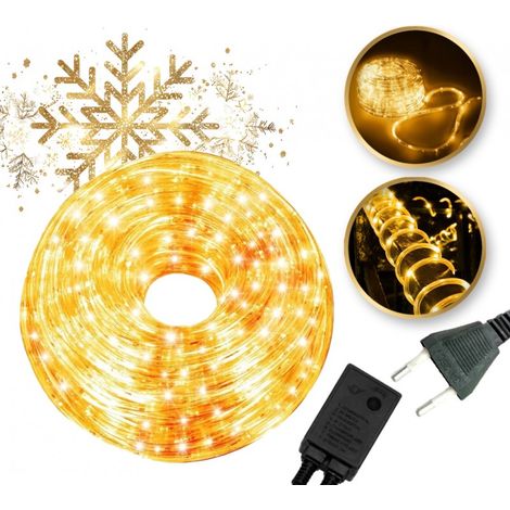 Luci a corda, luci da esterno 18,5 metri BIANCO CALDO LAMP30CB