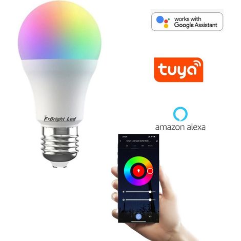 Ampoule Wifi Led Intelligente Standard A90 9W RGBW et CTT (2700K-6500K) (1/4)