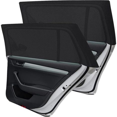 Pare-Soleil Voiture - CAGAYA - Modle L - 2 Pices - Protection UV - Tissu Extensible PARE-SOLEIL (1/4)