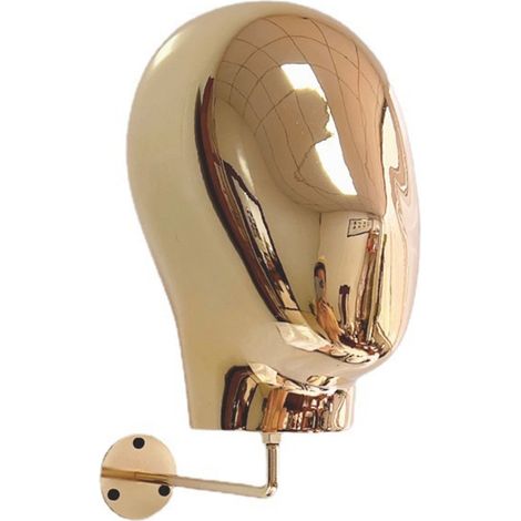 Tête de mannequin porte-chapeaux mural, style rétro-Chapeaux adaptés à la maison et au magasin (1/5)