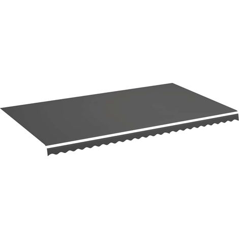 Tessuto di Ricambio per Tenda da Sole Antracite 6x3,5 m (1/4)